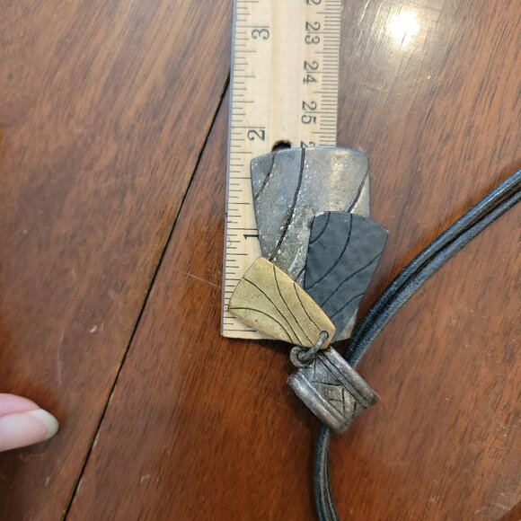 Chicos Bohemian Style Pendant Necklace 20 inches - Picture 9 of 9